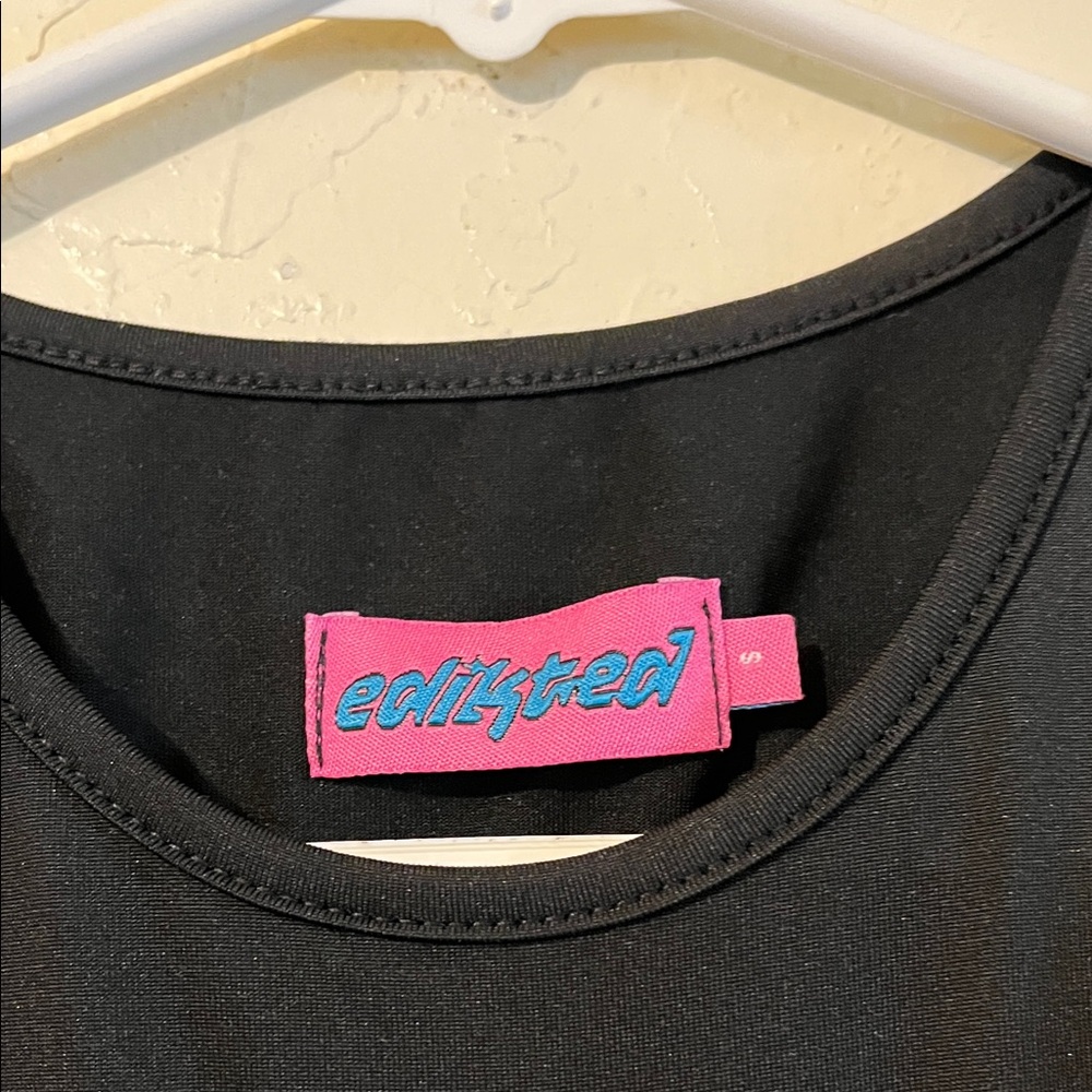 Edikted Rushed Black Tank Top - Picture 2 of 8